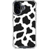Cow Print iPhone 16 Clear Case